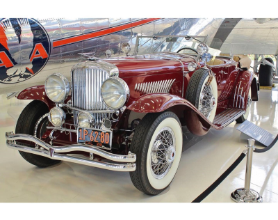 1929 Model J 2125 LeBaron Dual Cowl Phaeton